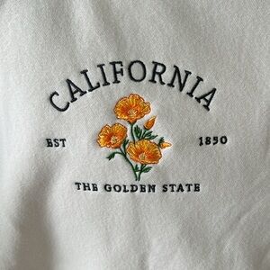 L/S California "state of mine" the Golden State sweatshirt